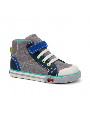 See Kai Run SKR Dane Gray Denim Blue la livraison gratuite