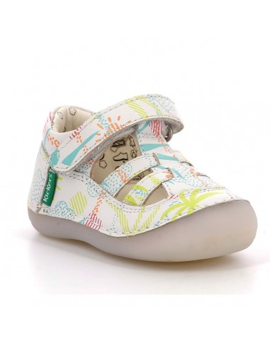 Kickers Sushy Blanc Sunshine soldes