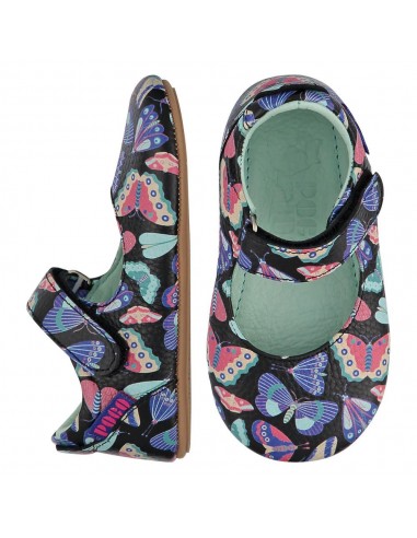 Poconido Chaussures Mighty Mary Jane Butterflies en linge