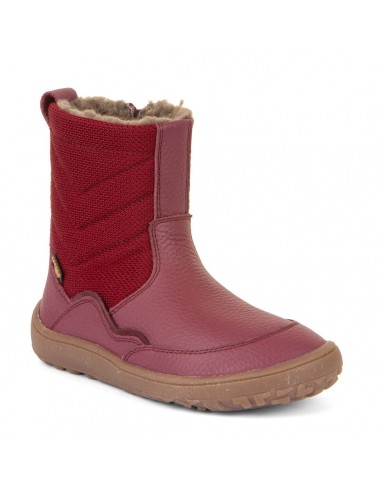 Froddo Barefoot Tex Boots Fourrées Bordeaux de France