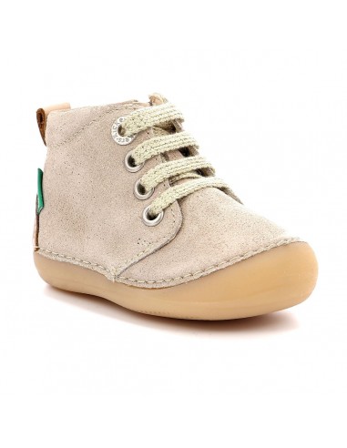 Kickers Sonizip Beige Champagne hantent personnes