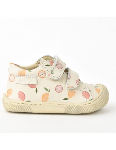 Naturino Barefoot Amur Velcros Print Lemon Soda Voir les baskets