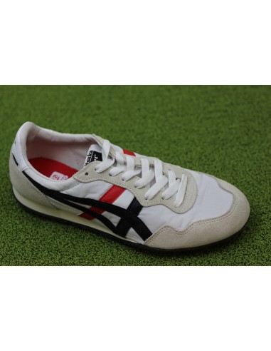 Unisex Serrano Sneaker - White/Black/Red Suede/Nylon la colonne vertébrale