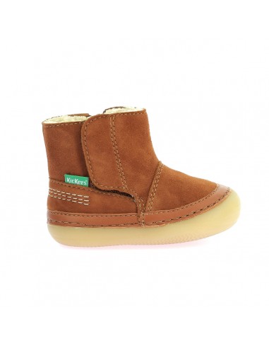 Kickers Sokifaune Bottes Camel le concept de la Pate a emporter 