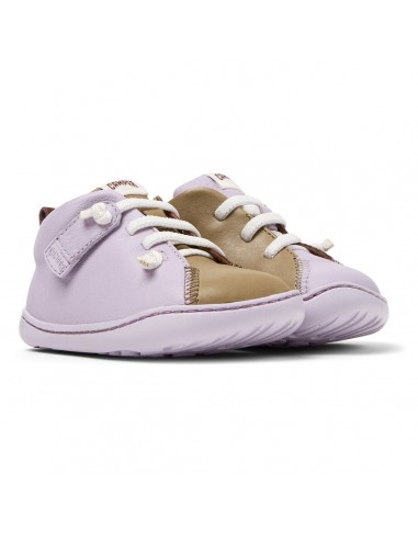 Camper Peu Montantes Twins Rose Beige en linge