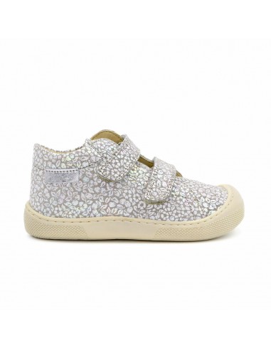 Naturino Barefoot Orec Velcros Vert fleurs de France