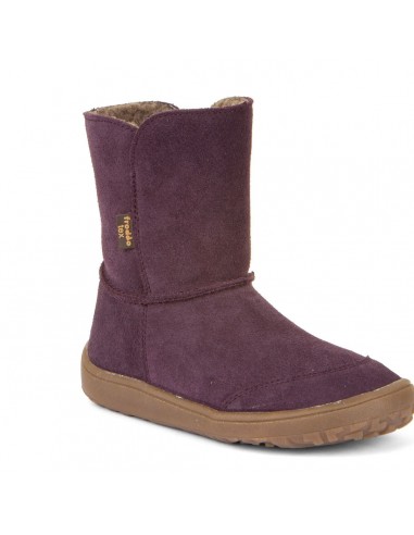 Froddo Barefoot Tex Suede Fourrées Purple 50% de réduction en Octobre 2024