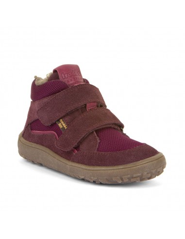 Froddo Barefoot Tex Wool Bordeaux brillant des détails fins