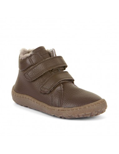 Froddo Barefoot Winter Furry Fourrées Brown la livraison gratuite