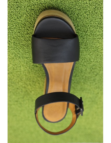 Women's Riviera Sandal - Black Leather Découvrez la collection