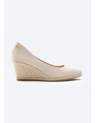 Roses Canvas U Cut Espadrille Wedges offre 