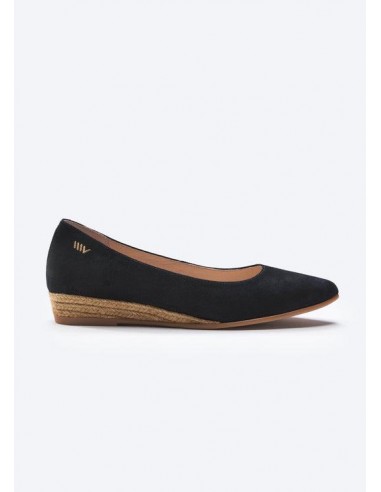 Rubina Suede Espadrille Flats la colonne vertébrale