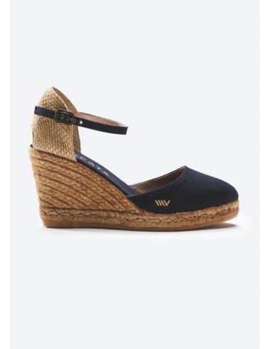 Satuna Canvas Espadrille Wedges Paris Déstockage Promo