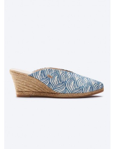 Truja Limited Edition Canvas Espadrille Mule Wedges vous aussi creer 