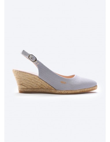 Palomera Canvas Espadrille Wedges le des métaux précieux