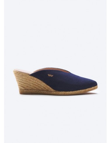 Truja Canvas Espadrille Mule Wedges ouvre sa boutique