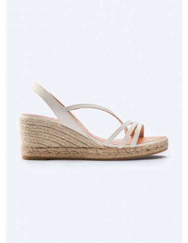 Ona Leather Espadrille Sandal Wedges de technologie