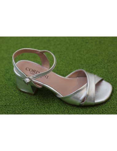 Women's Ilaria Sandal - Argento Leather plus qu'un jeu 