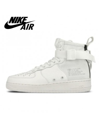 Nike SF-AF1 Mid Triple Ivory pas cheres