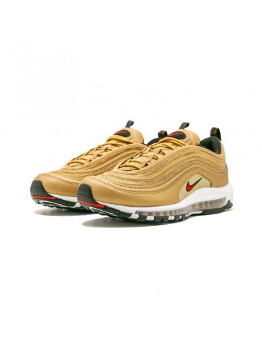 NIKE AIR MAX 97 Metallic Gold Classic 3M Reflective Amélioration de cerveau avec