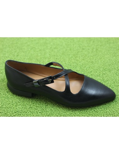 Womens 21585 Mary Jane - Black Leather les ctes