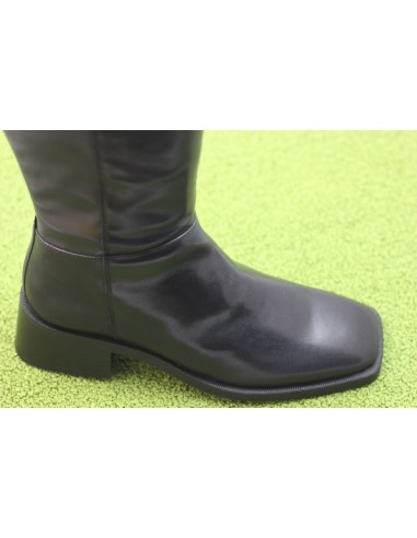 Womens Blanca Tall Boot - Black Leather france