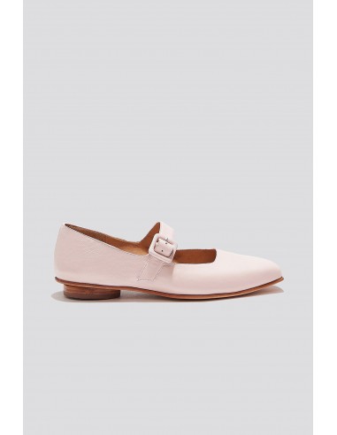 Eugenia Flat in Pale Pink destockage