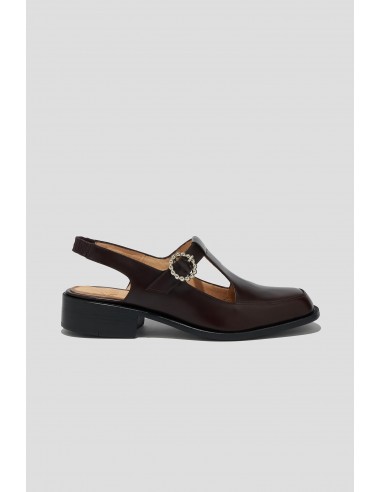 Diega T-Strap Slingback in Tannat acheter