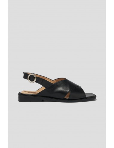 Mabel Slingback Sandal in Black le concept de la Pate a emporter 