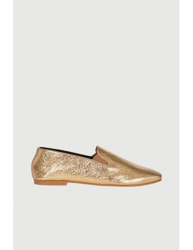 Cleo Loafers in Gold Leather l'achat 