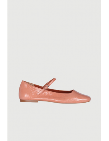 Julieta Mary Janes in Blush-coloured Patent Leather Economisez 