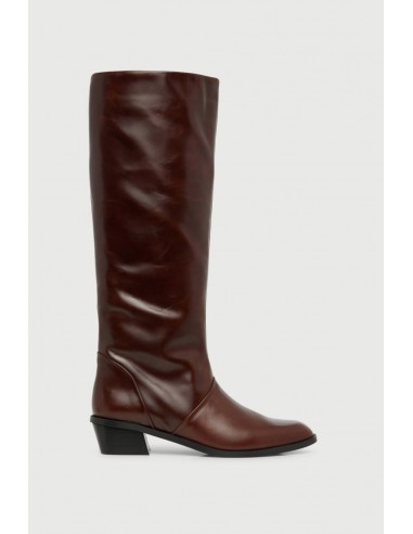 Sarah Boots in Chocolate Leather acheter en ligne