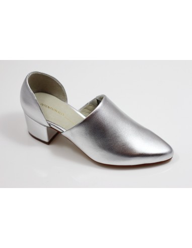 Intentionally Blank Women's Perf Hi Pump - Silver Metallic Leather shop