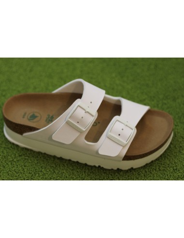 Women's Arizona Platform Vegan Sandal - White Birko Flor pas cher chine