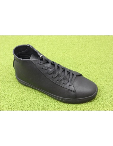 Unisex Bradley Mid Sneaker -  Triple Black Leather livraison gratuite