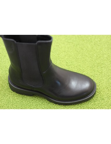 Womens Kenova Chelsea Boot - Black Leather Véritable concentré