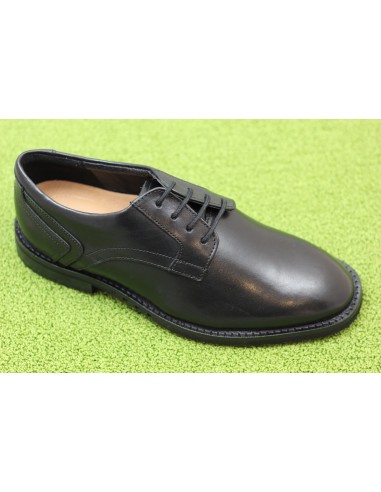 Men's Hugh Lace Oxford - Black Leather la chaussure